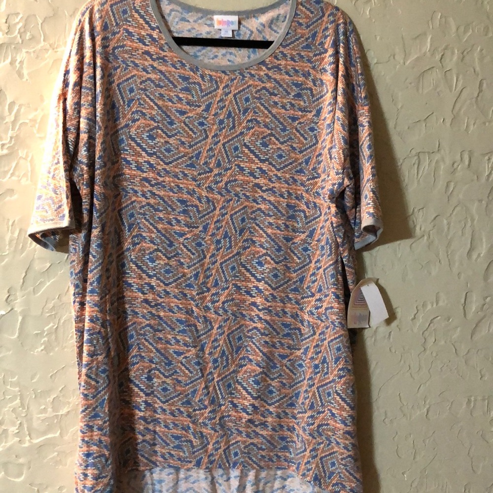 Multi colored tunic
